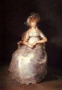 Francisco de Goya Portrait of china oil painting artist